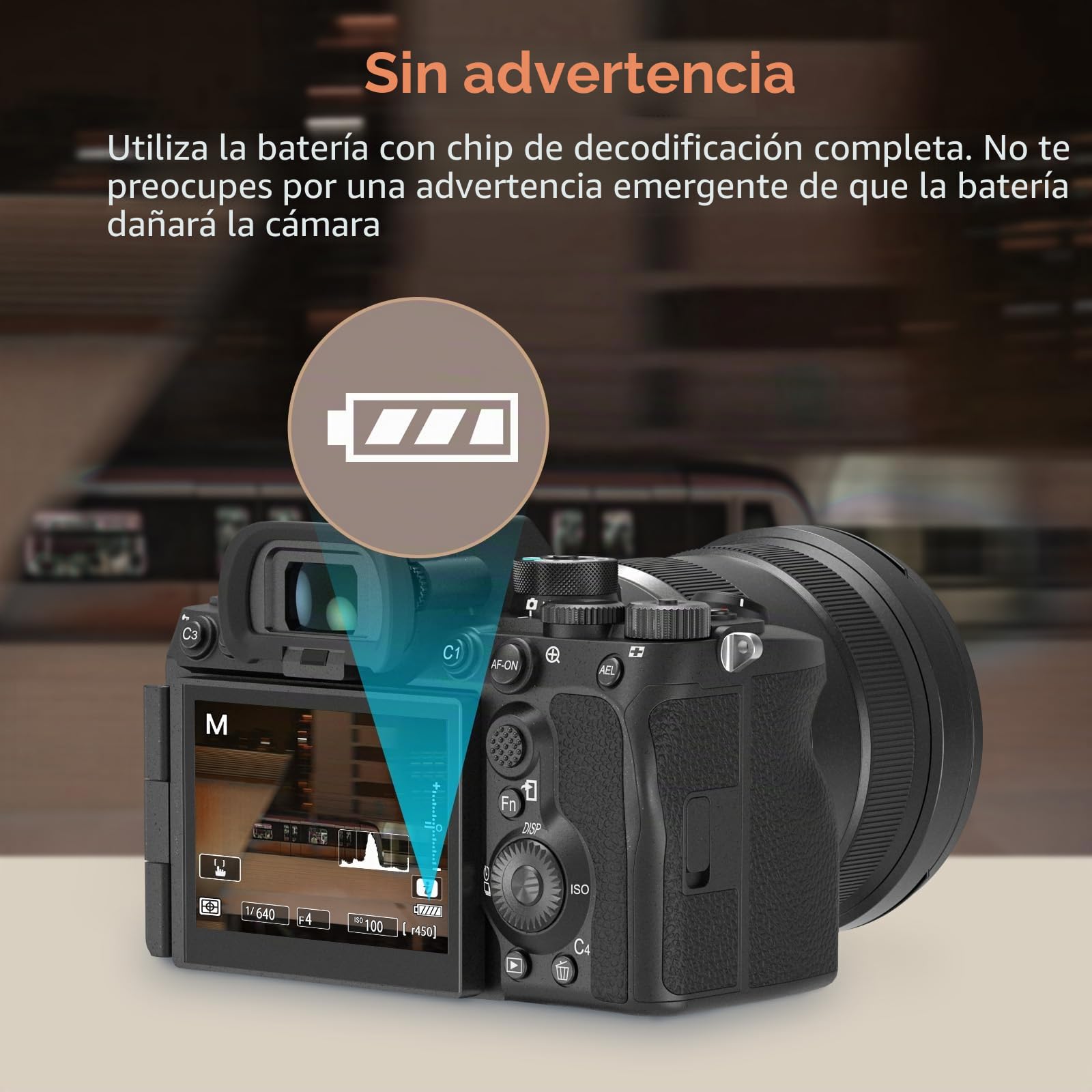 SMALLRIG Batería Compatible con EN-EL15C de 2400 mAh con Puerto USB-C para Nikon Cámara Z6 III, Zf, Z8, para Nikon Z7, Z6, Z7 II, Z6 II, Z5, D850, D810, D810A, D780, D750, D610, D500, Naranja – 4966