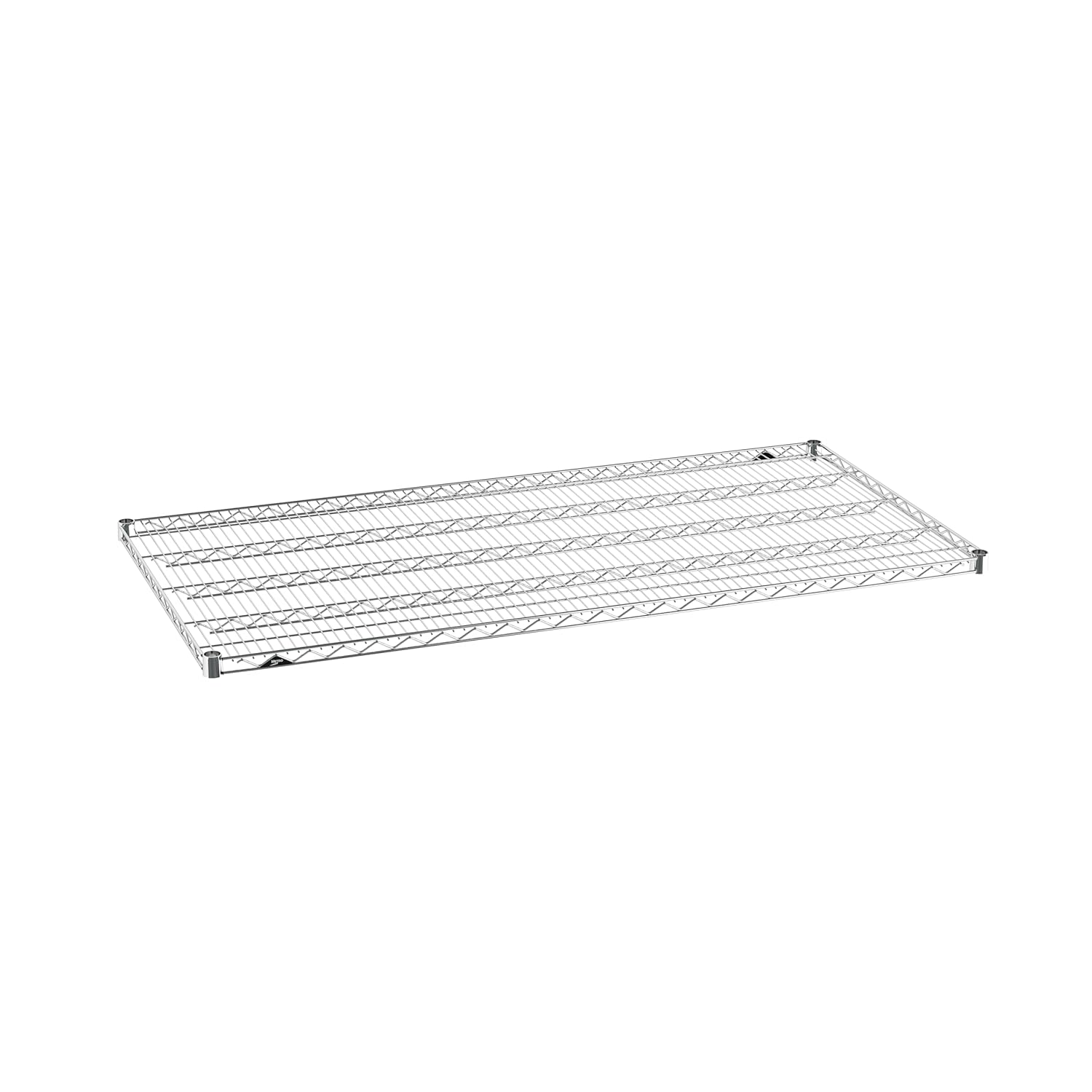 Metro 3060NC Super Erecta Nickel Chrome Plated Industrial Wire Shelf, 400 lb. Capacity, 1 Height x 60 Width x 30 Depth (Pack of 1)
