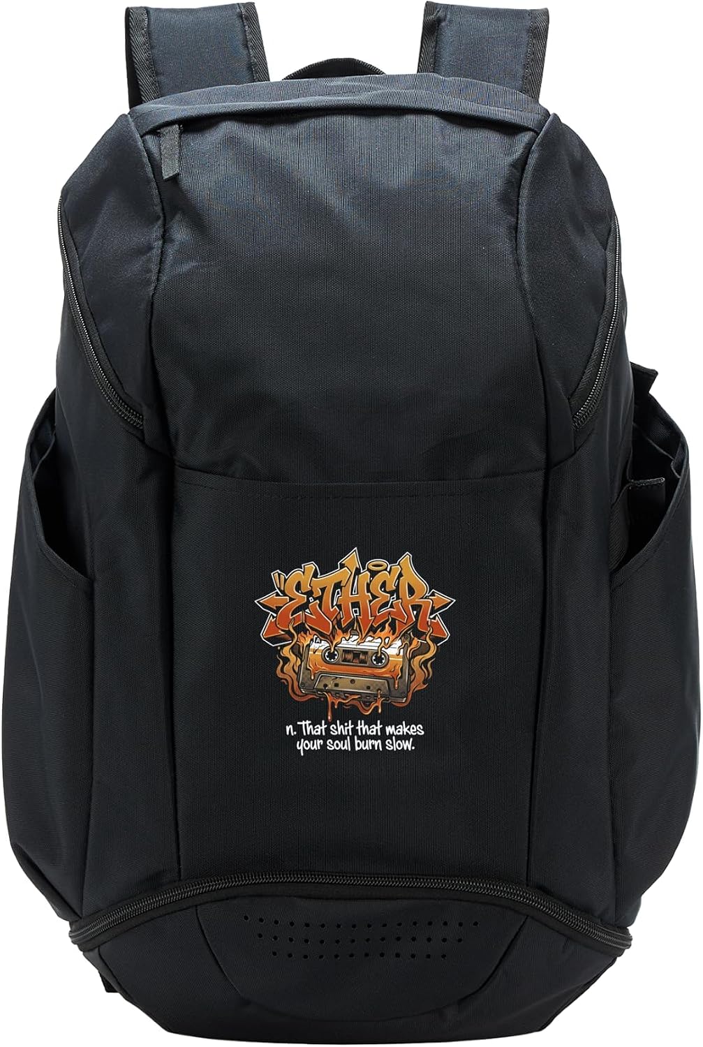 Ether Tshirt Music Rap Oldschool Hiphop Urban Streetwear Sport Backpack