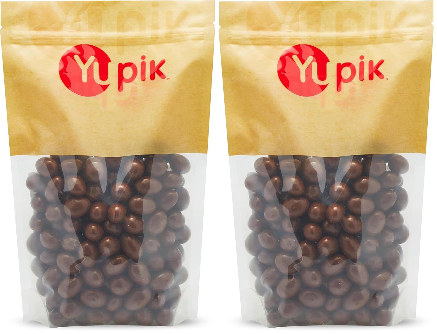 Yupik Milk Chocolate Covered Almonds, 2.2 lb (Pack of 2)