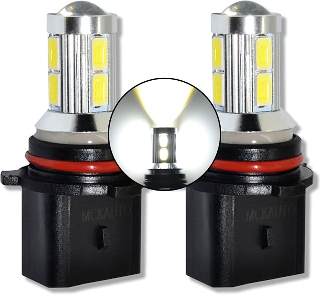 MCK Auto  P13W LED Canbus Bulbs Daytime Running Lights DRL White Very Bright and Without Errors Compatible with A4 B8 Q5 CX-5 - EA3R1  Transform Your Ride