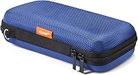 Vista 15 de GLCON Funda de protección portátil de goma EVA para batería externa, teléfono celular, GPS, disco duro, cable de carga USB, bolsa de transporte