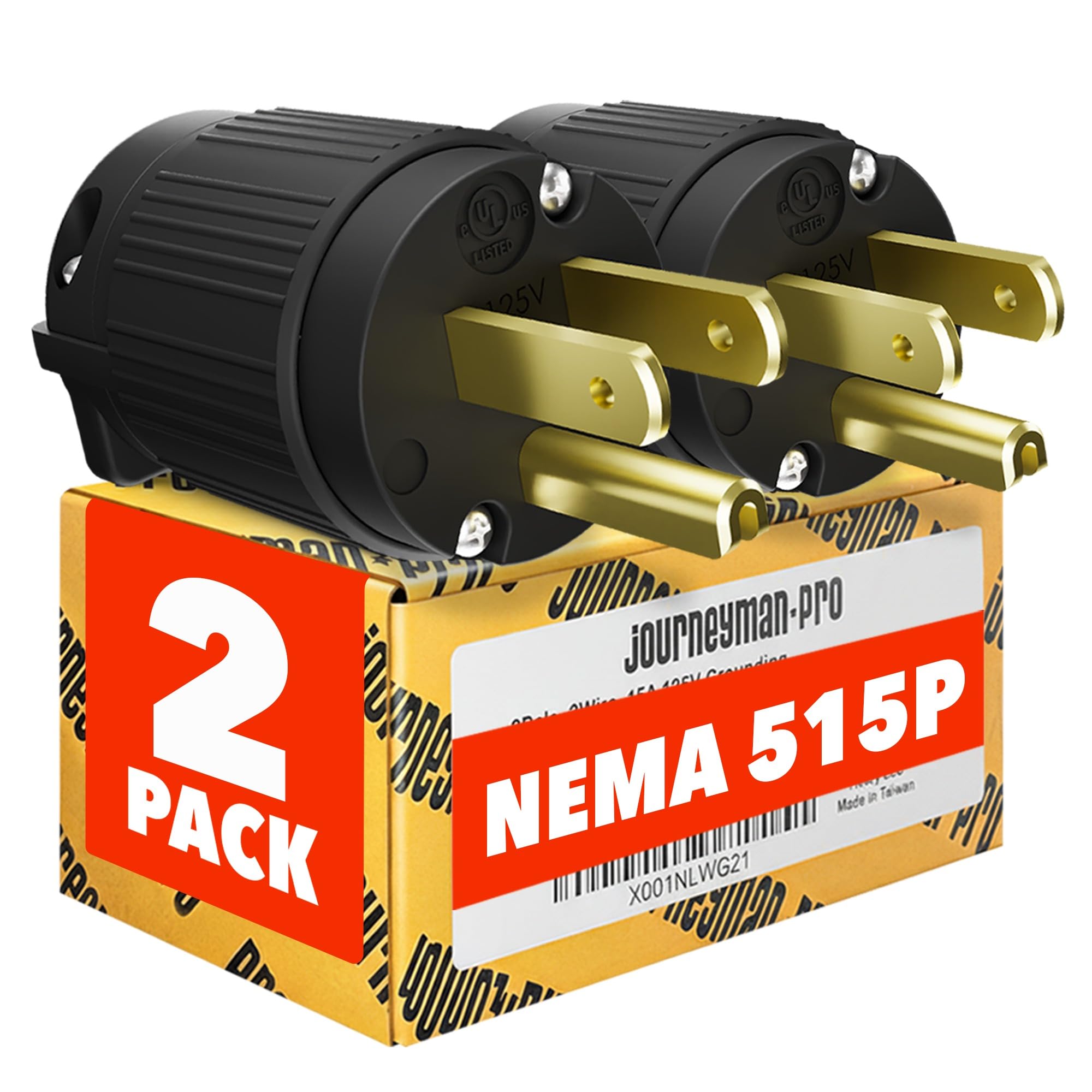 Amazon.com: Journeyman-Pro 515PV 15 Amp 120-125 Volt, NEMA 5-15P