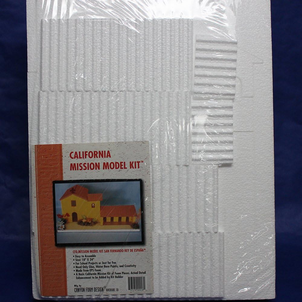 CM School Supply California Mission Model Kit San Fernando Rey De Espana