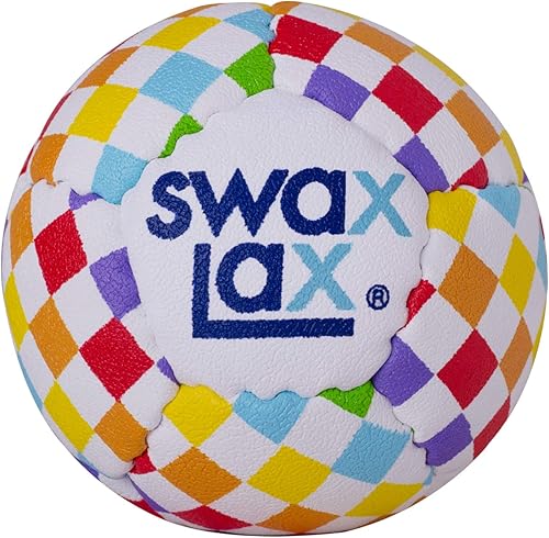 Miniatura 22 de Swax Lax Pelota de entrenamiento para Lacrosse - Práctica para interiores y exteriores con menos rebotes y menos pique