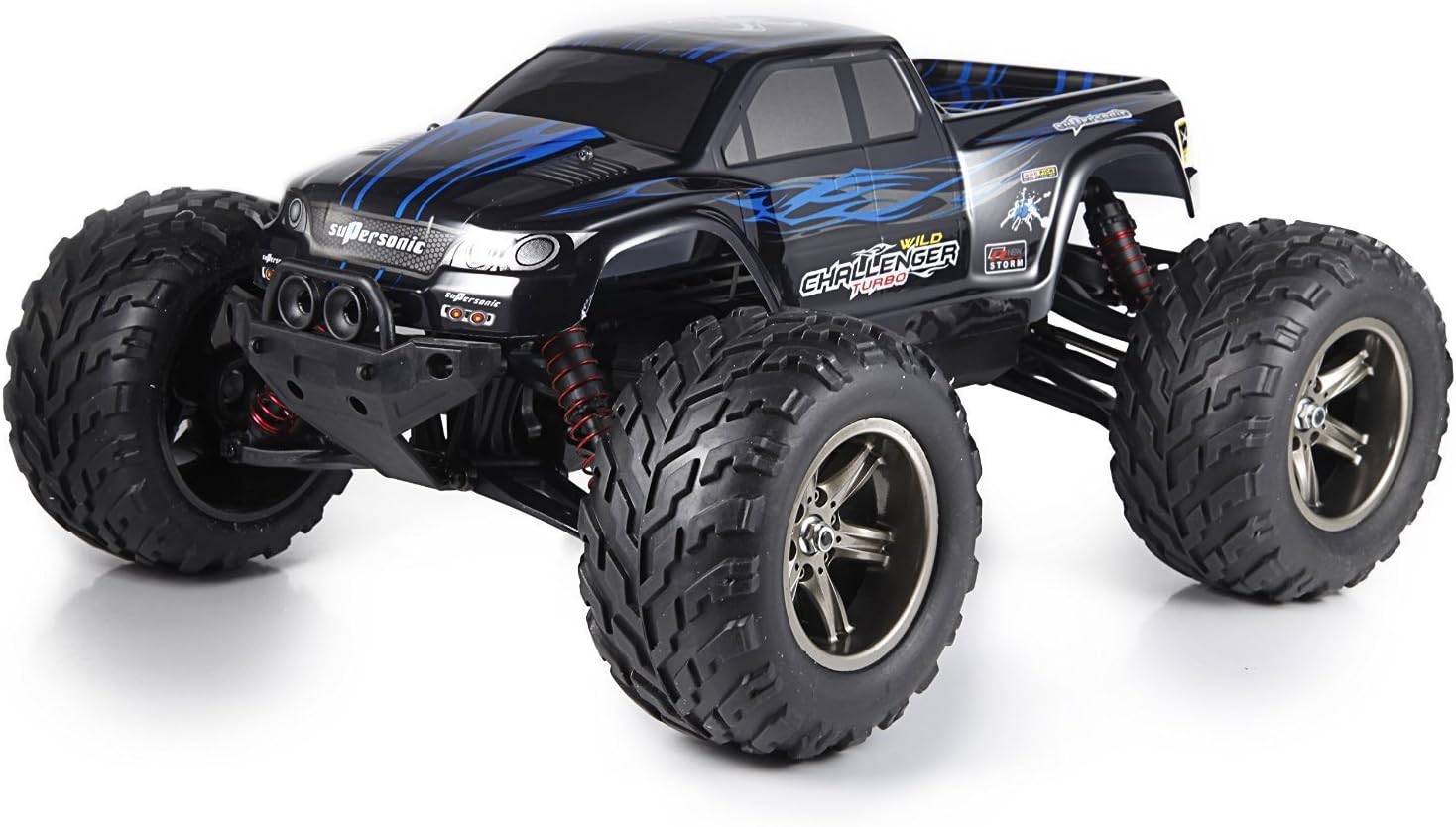 1/12 Scale Electric RC Car Offroad 2.4Ghz 2WD High Speed 33+MPH Remote Controlled Car Truck (Color: Assorted)