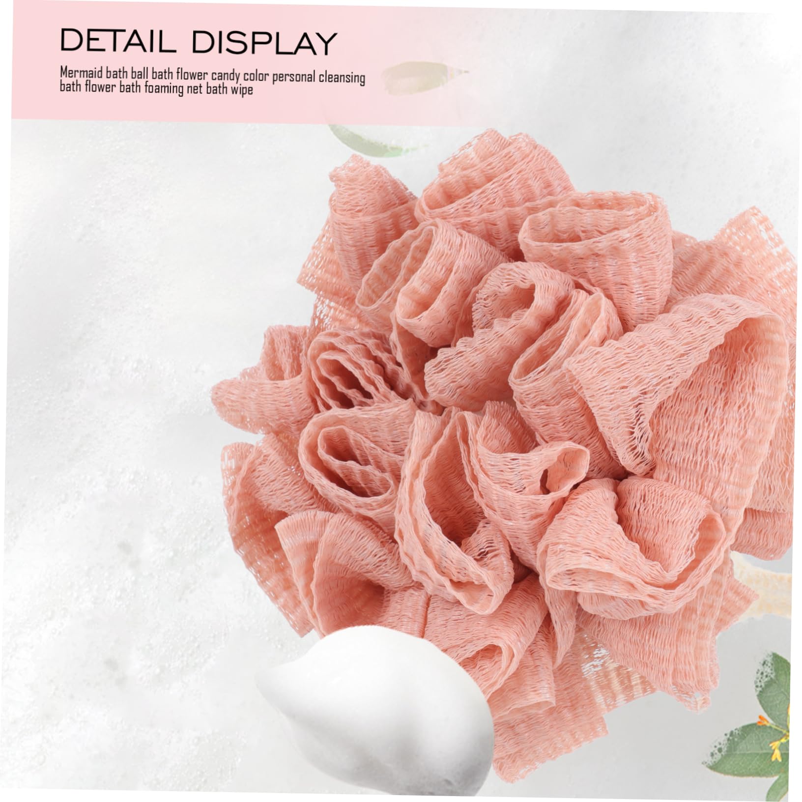 Healeved 9pezzi Adorable Shower Bath Spugne Esfolianti Per Doccia Pratiche e Colorate Per La Pulizia Della Colori Random