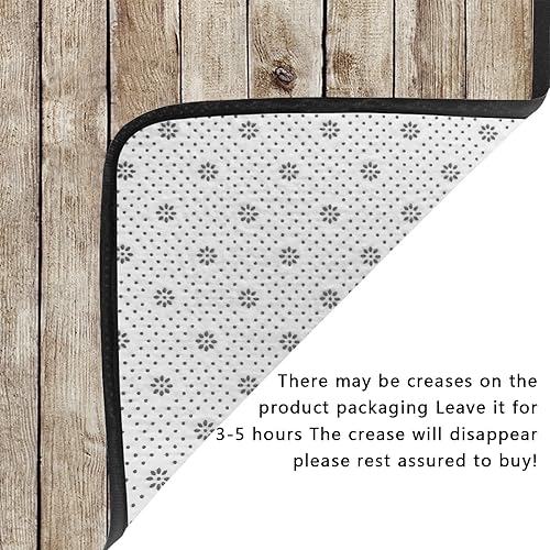 Miniatura 4 de Tapete de esponja lavable para dormitorio de niños y niñas, sala de estar, tablones de madera, estilo retro, madera de roble, decoración de pared,