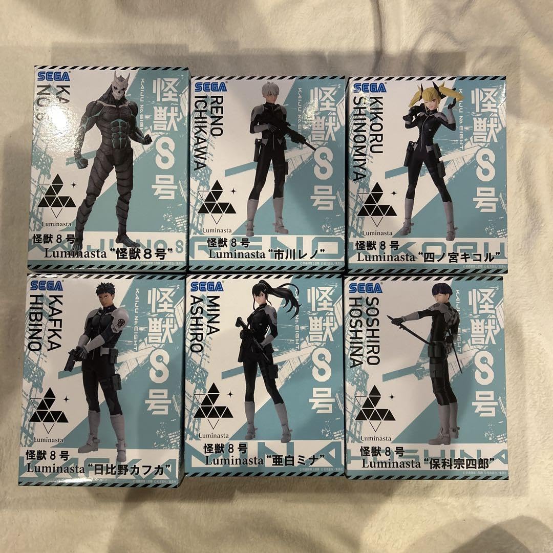 怪獣8号 Luminasta カフカ レノ ミナ キコル フィギュア 20体 Amazon