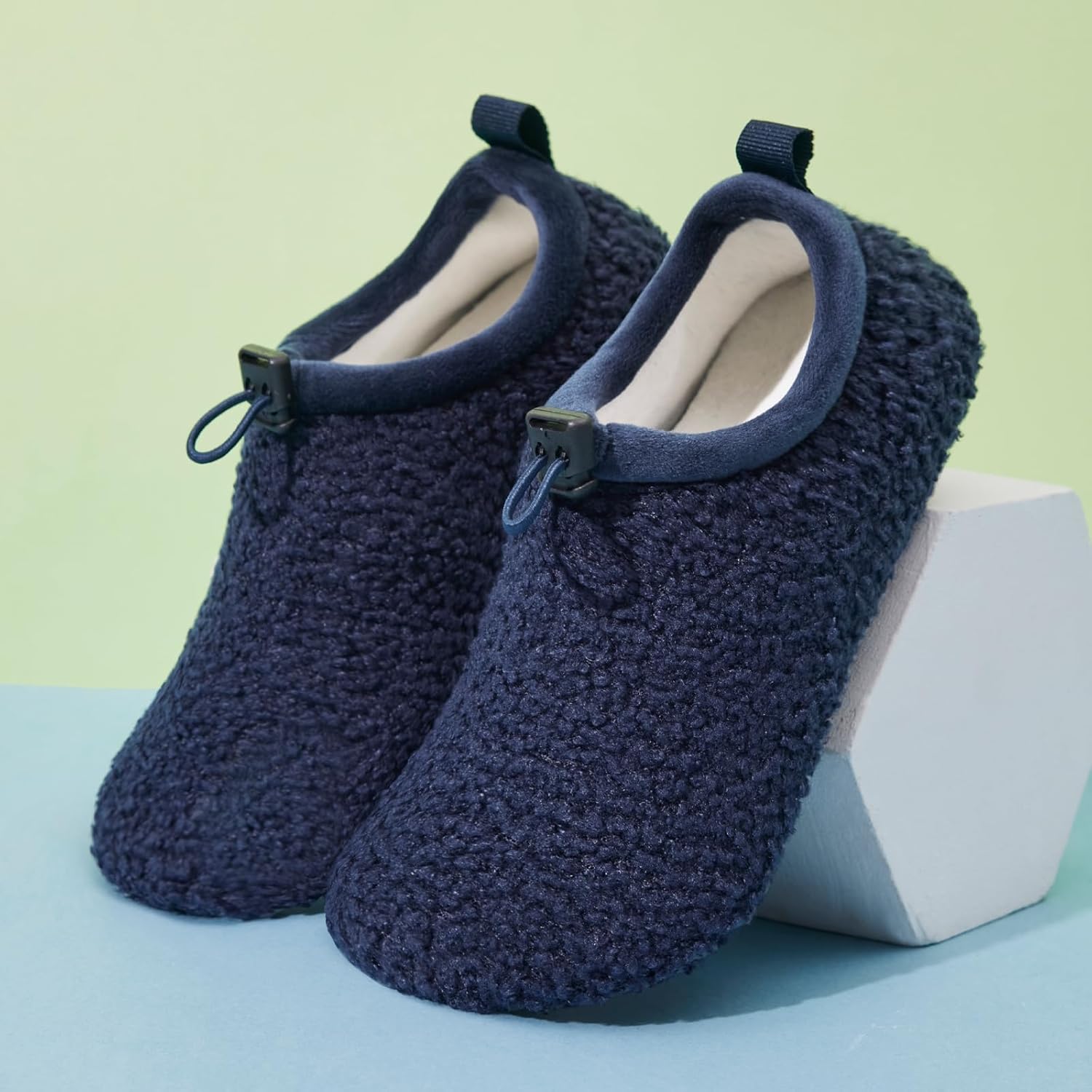 Kids Cozy Slippers Winter Warm House slippers Socks Anti-Skid shoes (Toddler/Little Kid/Big Kid) - Image 5