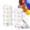MARKHOR® 1000 Pieces Glue Dots for Balloons, Balloon Sticky Dots Double Sided Tape for DIY Craft Party Decorations, Balloon Glue Dots Double Sided Balloon Stickers,Balloon Dots for Crafting 1000