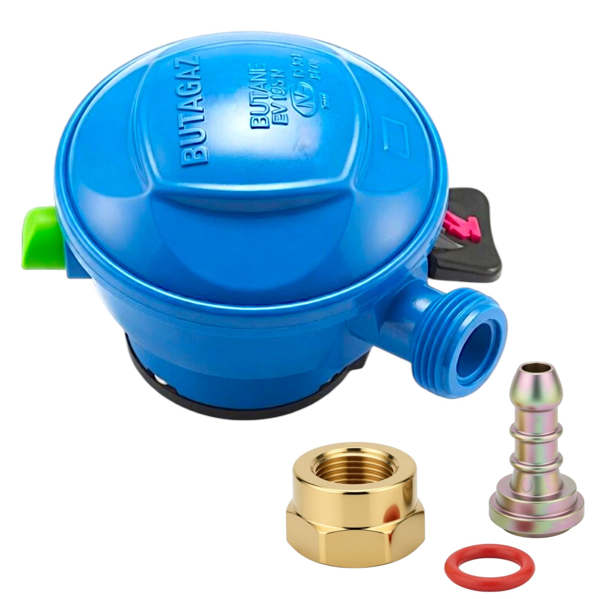Détendeur Quick-on Ø27mm Butane pour cuisiner au jardin avec le Cube