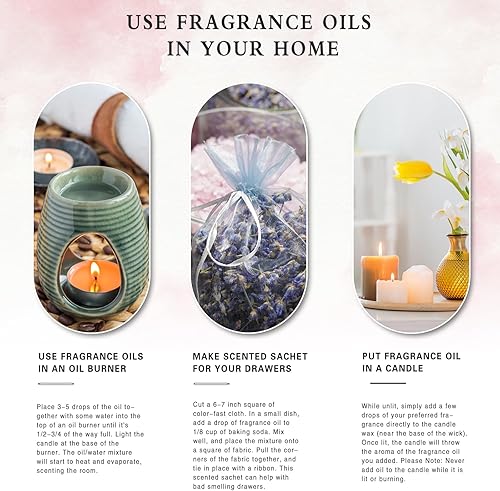 Miniatura 7 de PHATOIL Aceites de fragancia de arándano para aromaterapia, aceites esenciales para difusores para el hogar, perfectos para difusores, yoga, cuidado