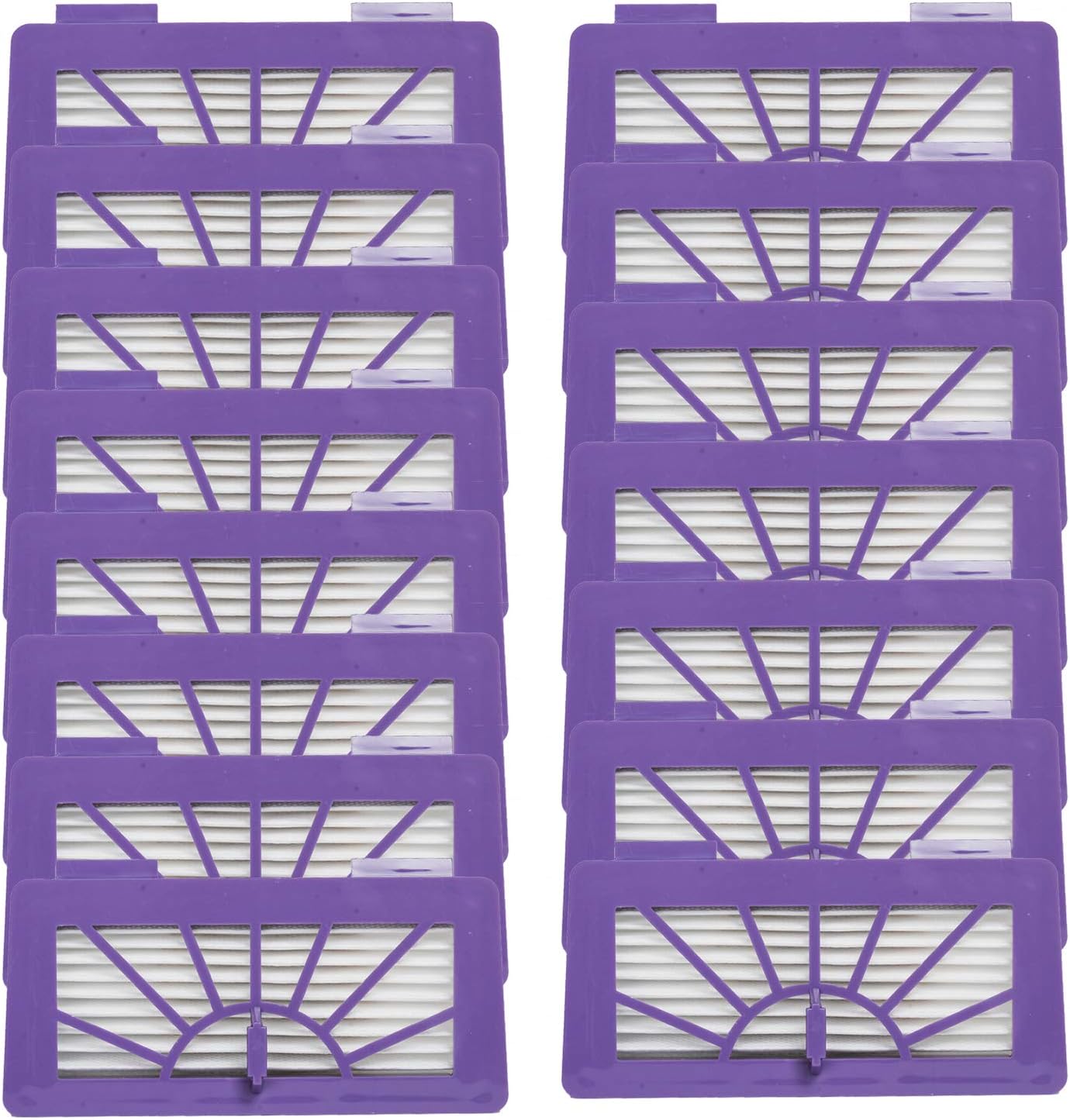 HIFROM Replacement HEPA Filter replacement for Neato XV-21 XV Signature,XV Signature Pro,XV-11,XV-12,XV-14,XV-15,XV-25,945-0048, Neato XV Series Robot Vacuums Cleaner Pet Filter (15 Pcs)