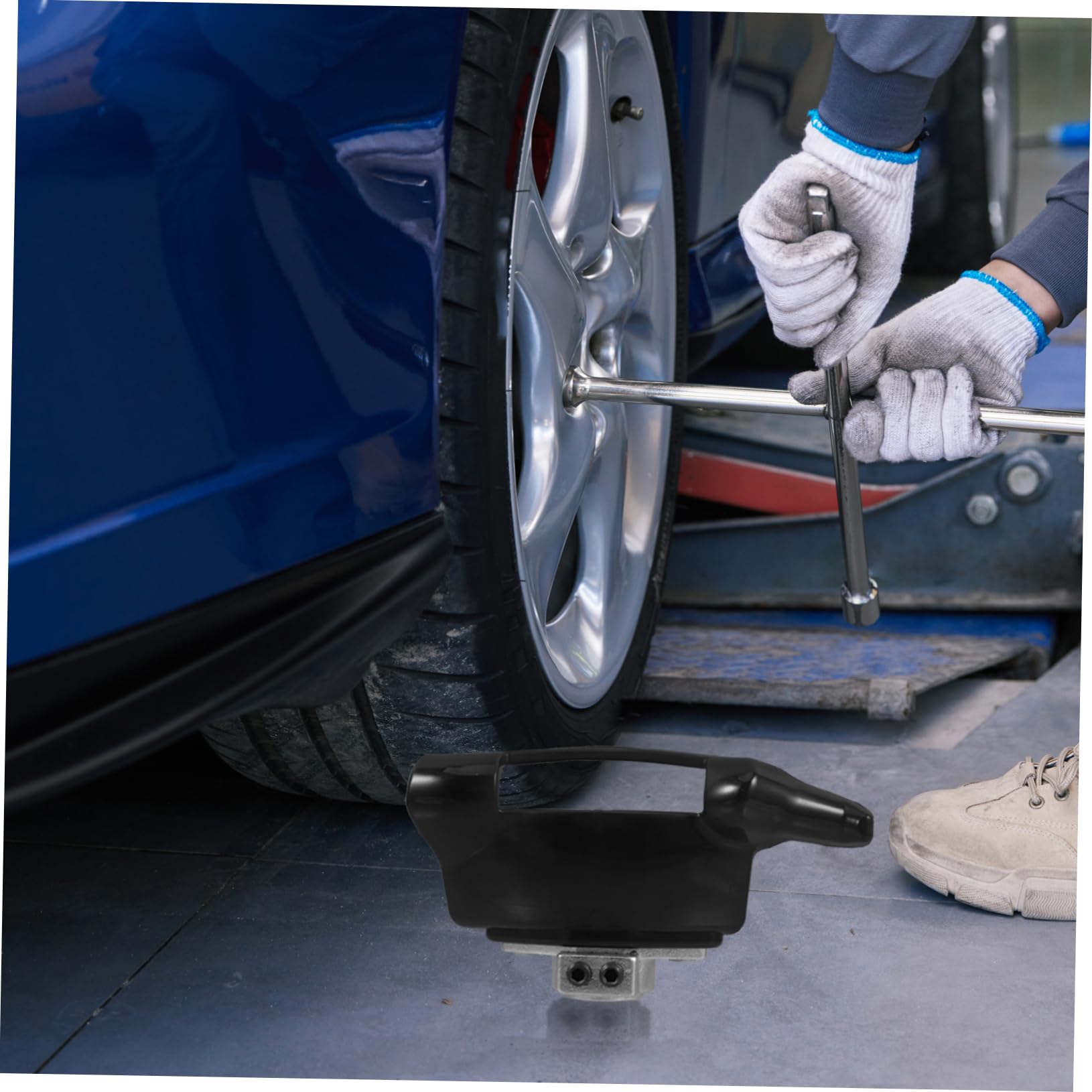 Unomor Tire Changing Machine Working Head Accessories Vehicle Tire Demount Tool Tire Changer Machine Mount Head Tire Changer for Tire Wheel Demount Part Tire Changer Tool Pa66 Black