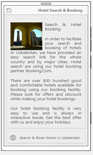 Uzbekistan Hotel Booking