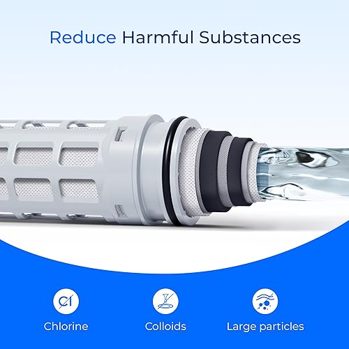 Miniatura 4 de Waterdrop Repuesto para filtro de agua Brita Stream Pitcher, jarras y dispensadores de filtro Brita OB05, filtros de vertido, filtros mejorados de 7