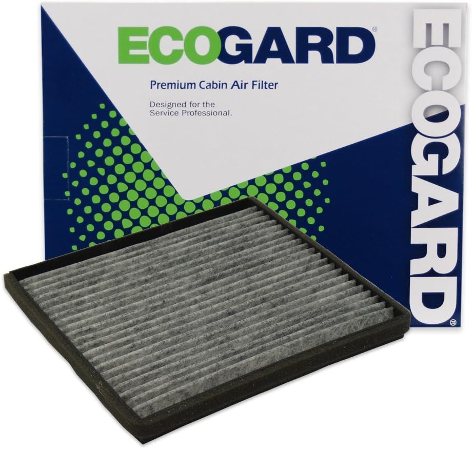 ECOGARD XC38210C Premium Cabin Air Filter with Activated Carbon Fits 2000-2004 Volvo S40, V40