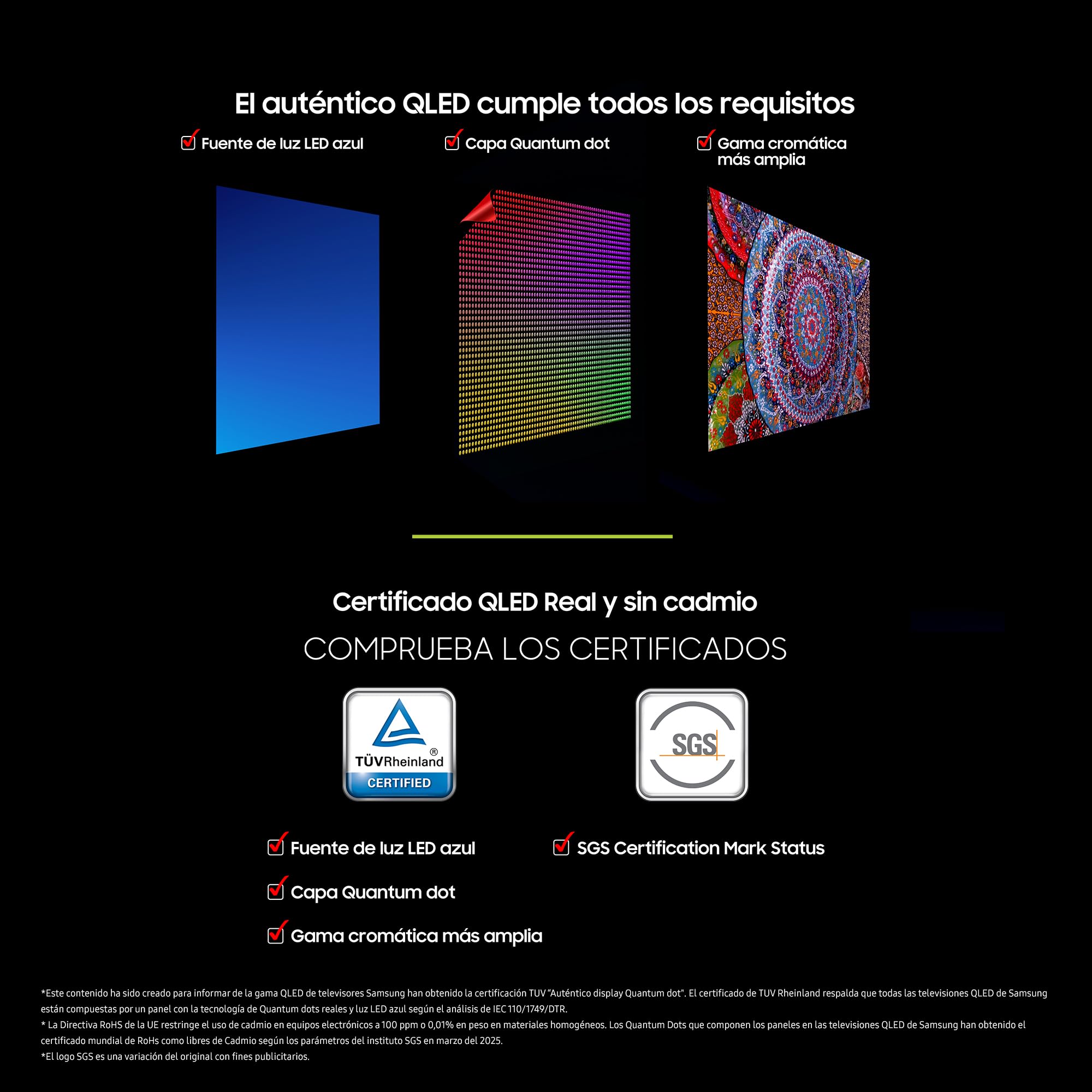 Samsung TV 65 Pulgadas QLED QE1F 4K Smart TV con Vision AI, 100% Volumen de Color con Quantum Dot y más de 500 Canales TV Plus — view 6