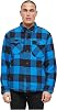 Brandit - Lined Lumberjack Jacket, black and dark blue