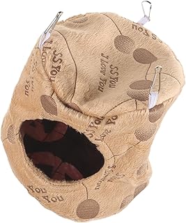 FONDOTIN Rede De Esquilo Hamster Rede Suspensa Para Animais De Estimação Cama Suspensa Confortável Rede Para Animais De Estimação Rede De Hamster Interessante Ninho De Hamster Cama De