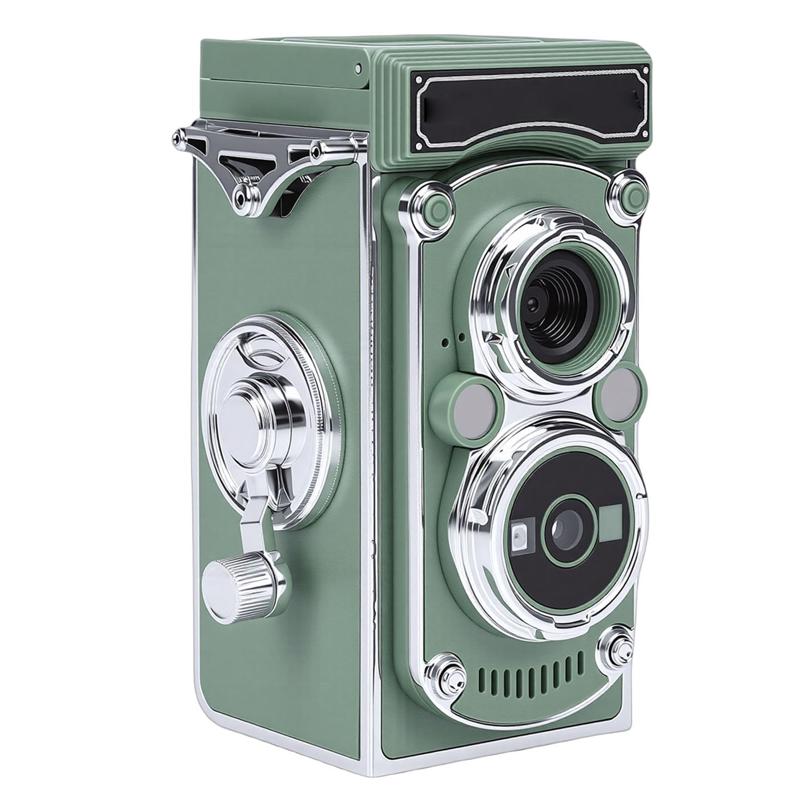 PUSOKEI 24MP Vintage Digital Camera, 2.7K Video Recording Compact Camera, 180 Degree Flip Screen, for Travel Photography and Daily Captures (Green)-image-47