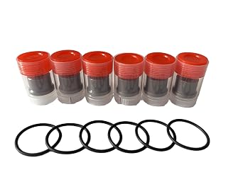 191 Delivery Valve 2418552159 Replacement for Dodge Ram Cummins 12V P7100 5.9L 1994 1995 1996 1997 1998, 5.9 P Pump 2500 3500 Engine,6pcs Delivery Valve