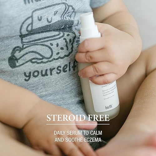 Miniatura 8 de Birth Skincare Suero para bebés para recién nacidos y bebés, sin esteroides y seguro para calmar la piel propensa al eczema, erupciones y