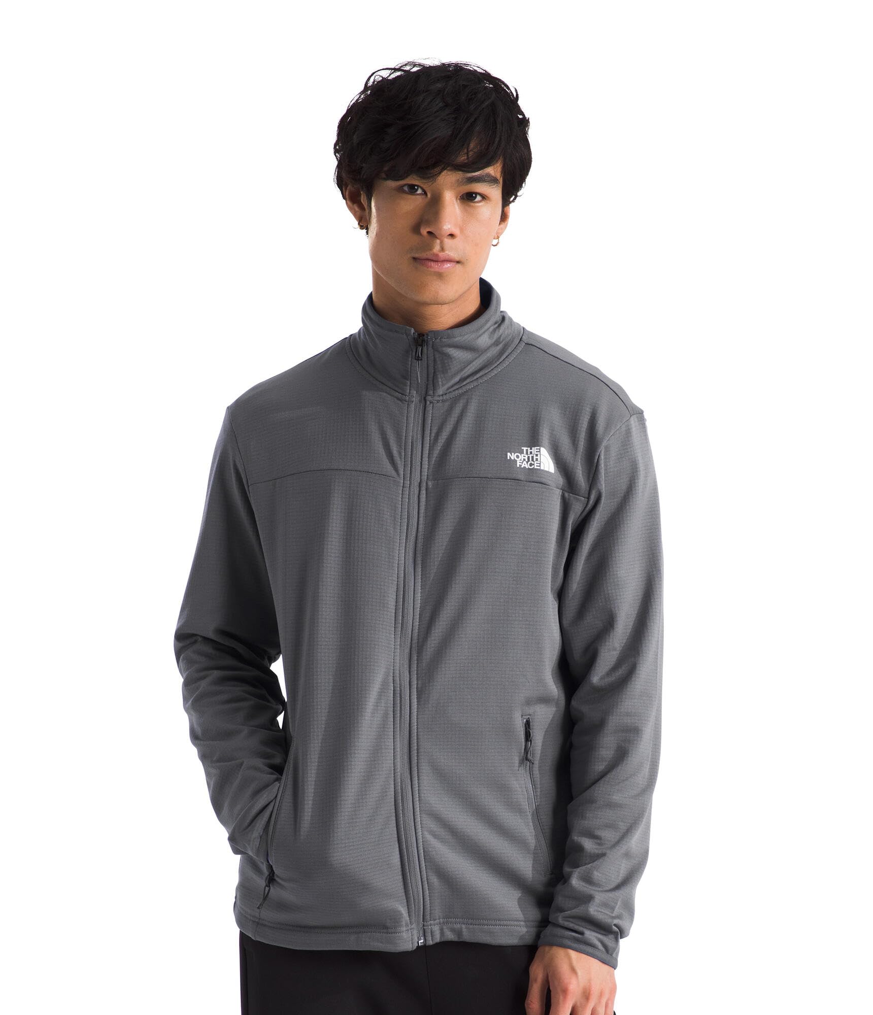 THE NORTH FACE Men's Cedar Trail Grid Fleece Full Zip Jacket