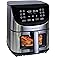 Kenmore 8 Quart Air Fryer - Aerogrill, Non-Stick Frying Basket, French Fry, Digital Touch Screen, 12 Presets, Friteuse électr