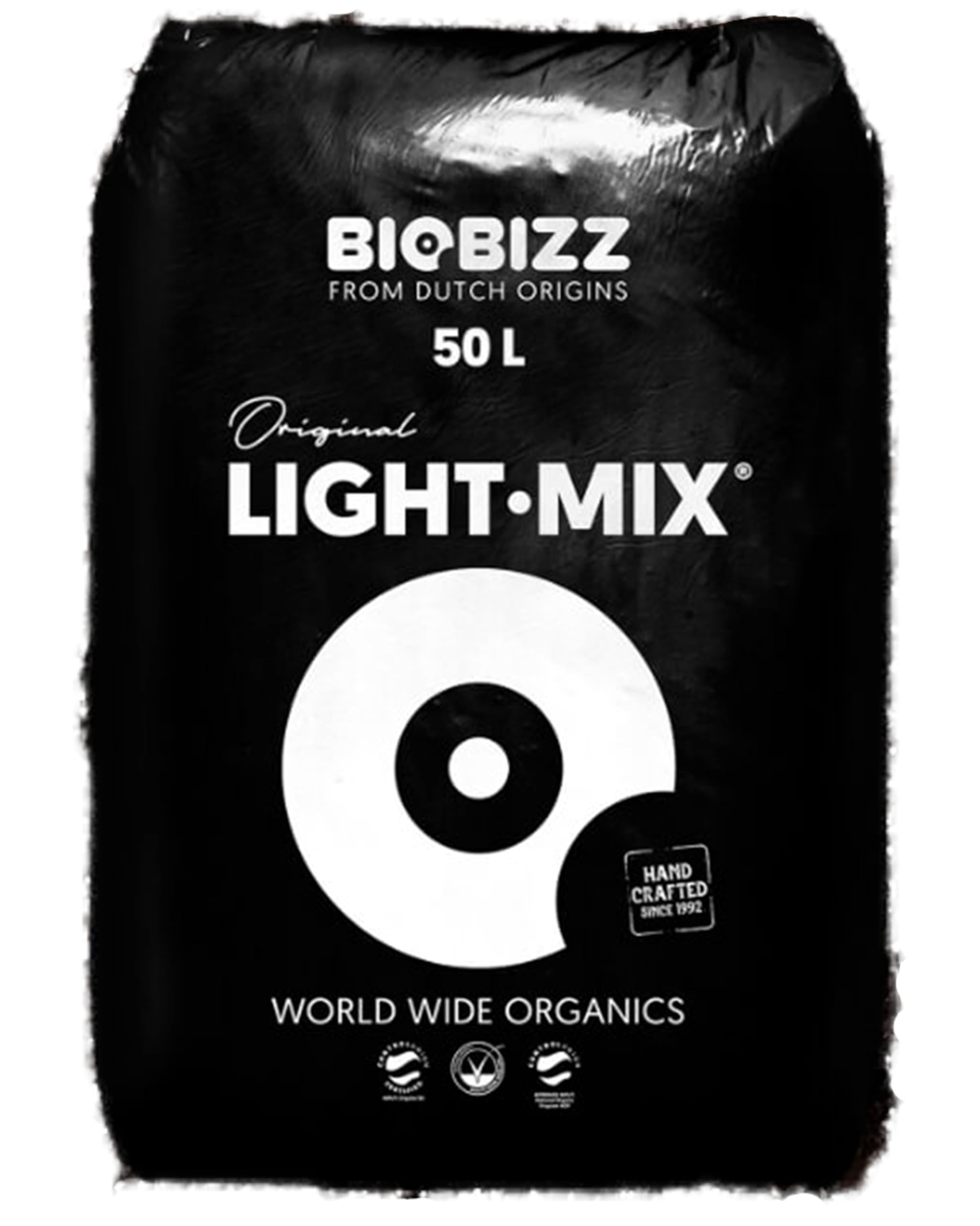 Growkingz Lightmixerde Lightmix, Biobizz Light Mix 2 x 50L Säcke, Gesamt 100L, Growerde Grower Erde