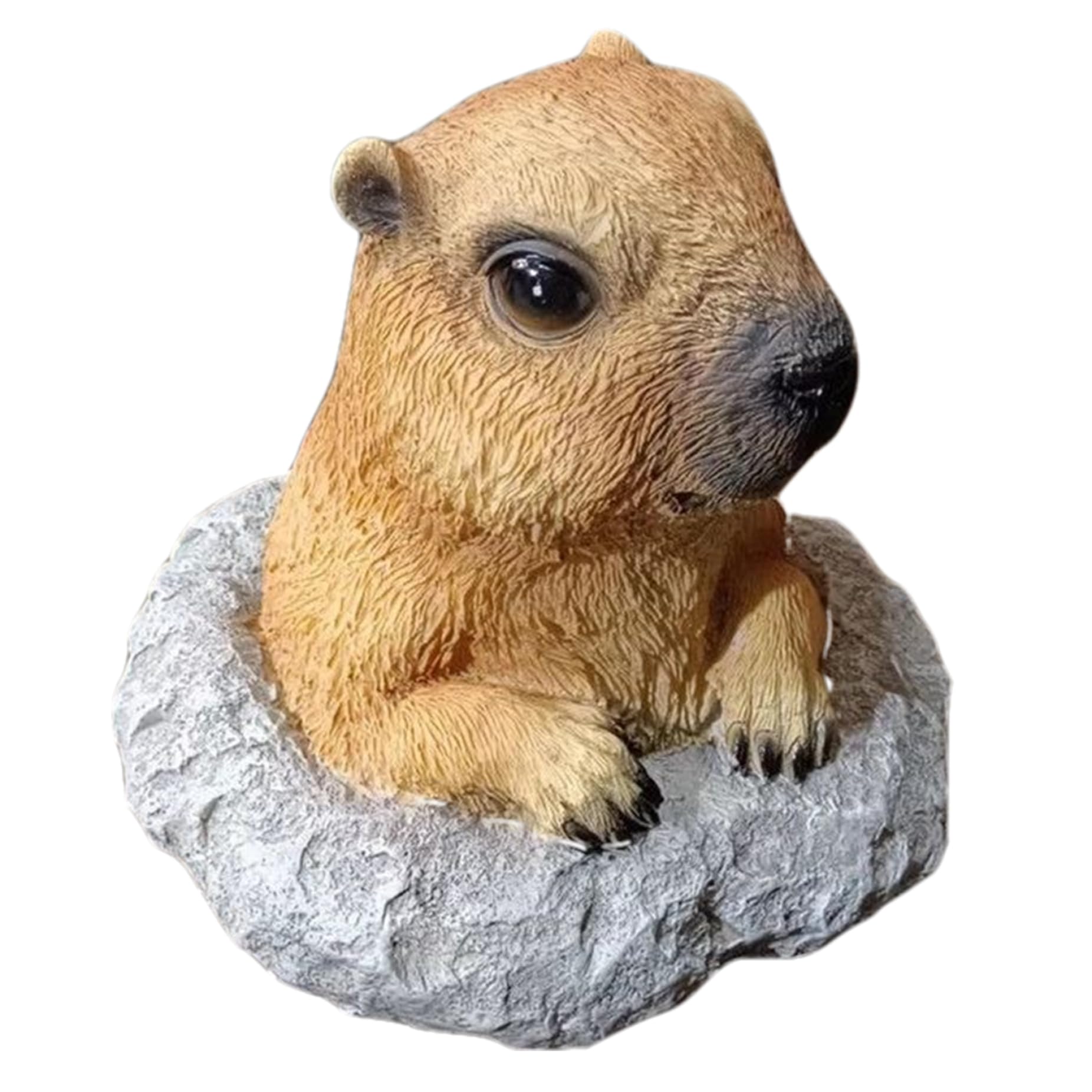 Statues d'animaux gopher en résine haute qualité décor de jardin durable