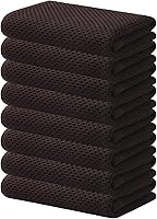 Vista 122 de Kitinjoy - Paños de cocina de 100 % algodón, tela de tejido gofrado, paño de limpieza ultrasuave, absorbente y de secado rápido.