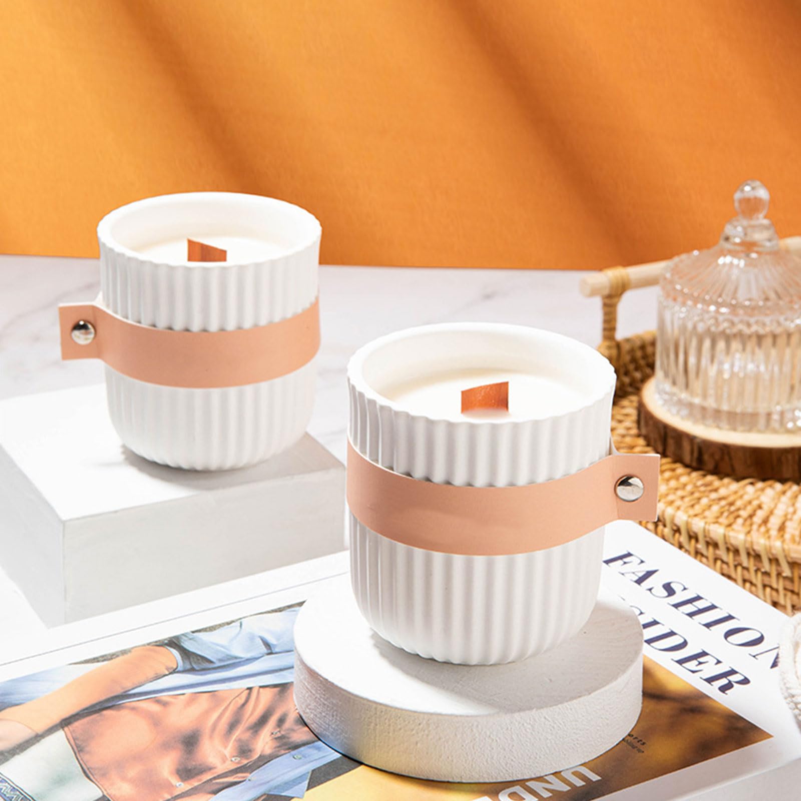 Skeadex Kaktus Silikonformen - 5-teiliges Set Mit Blumentöpfen Für Gips & Kerzen