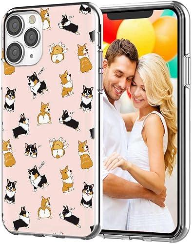 Funda para iPhone 12, iPhone 12 Pro, funda protectora completa a prueba de golpes, delgada, suave, TPU transparente, para niñas, mujeres, hombres,