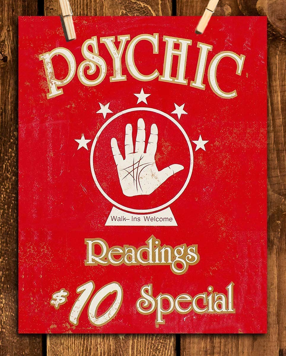 Amazon.com: Psychic Readings $10 Special - Rustic Novelty Sign