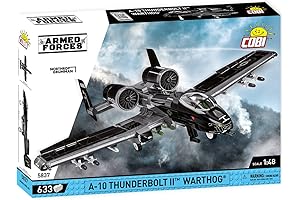 COBI Armed Forces A-10 Thunderbolt II Warthog Aircraft