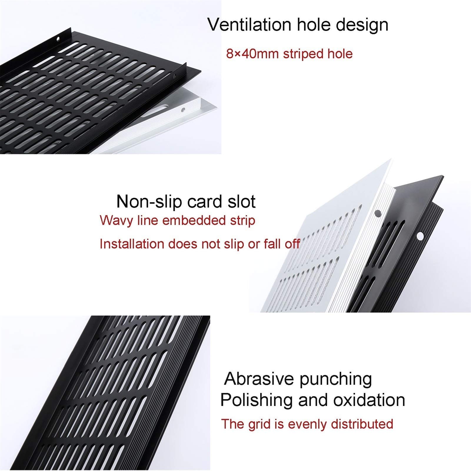 Lüftungsgitter aus Aluminiumlegierung