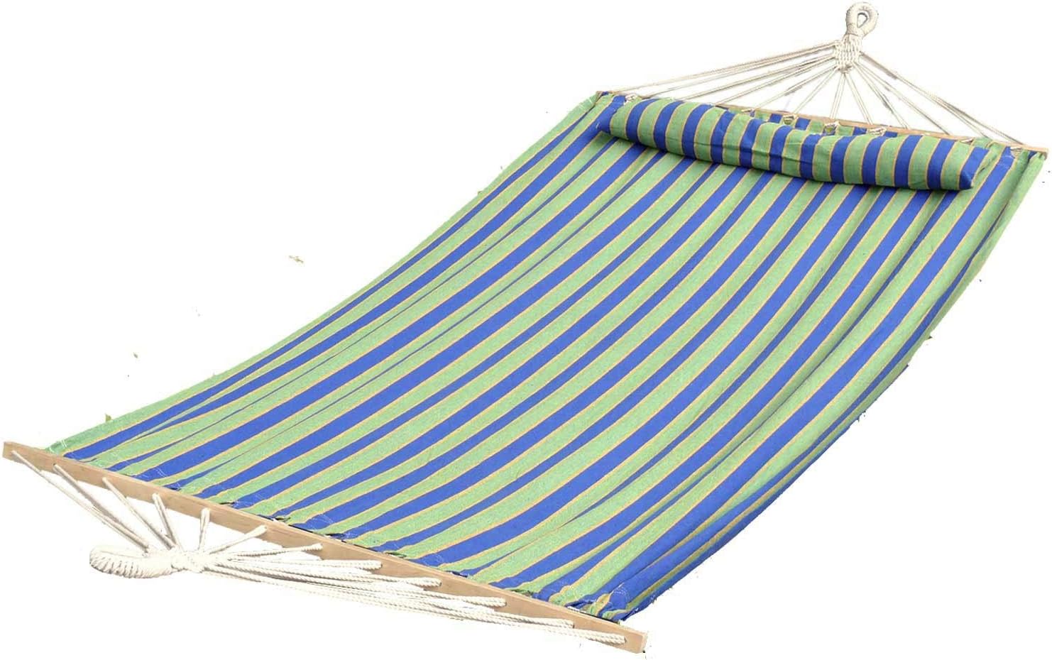 Bliss Hammocks BH404D Oversized Hammock with Spreader Bar and Pillow