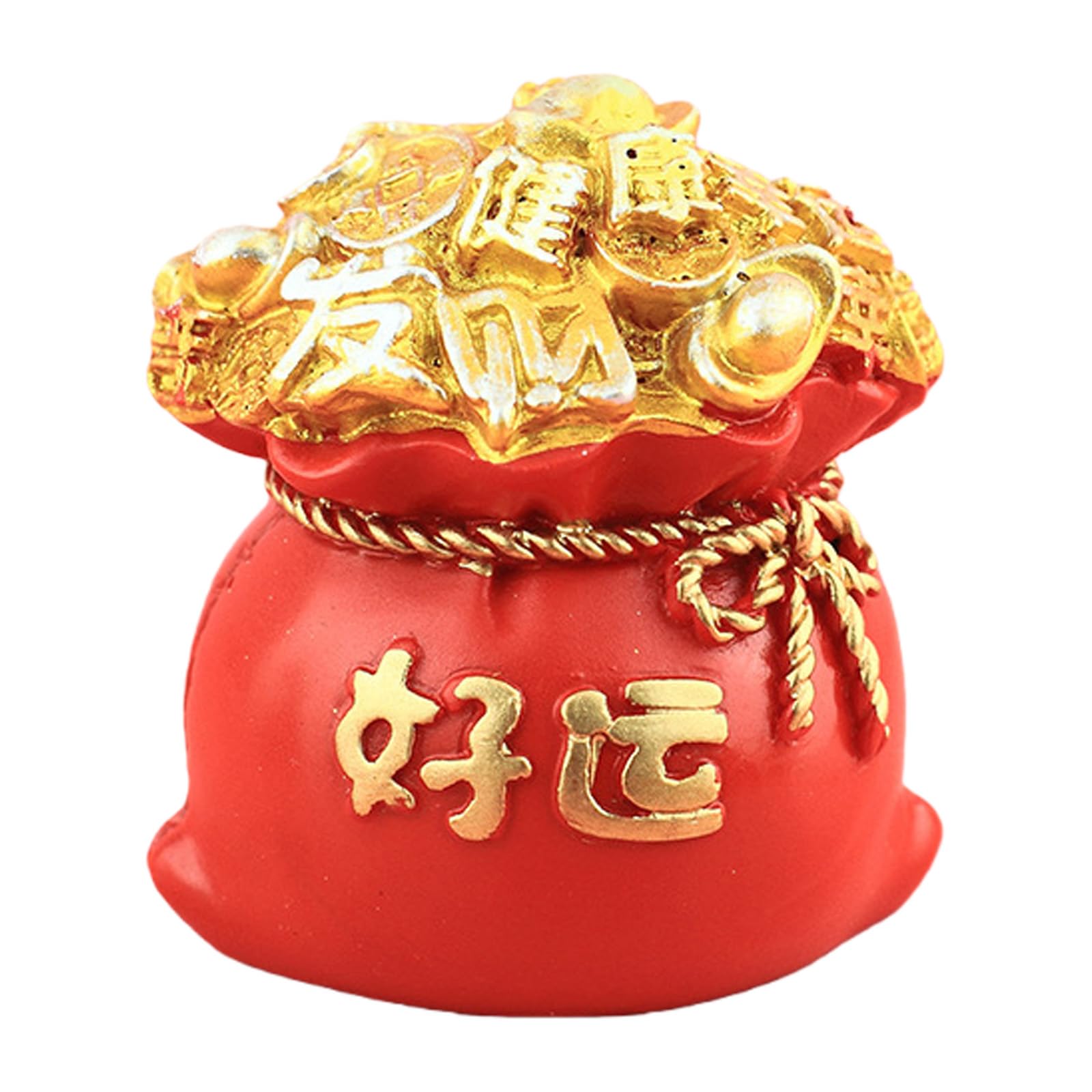 Kaeltsyn Money Tree Statues Fengshui Desktop Decoration for Wealth and Good Luck Blessing Bag Figurines Sculptures Ornament Fengshui Ornament