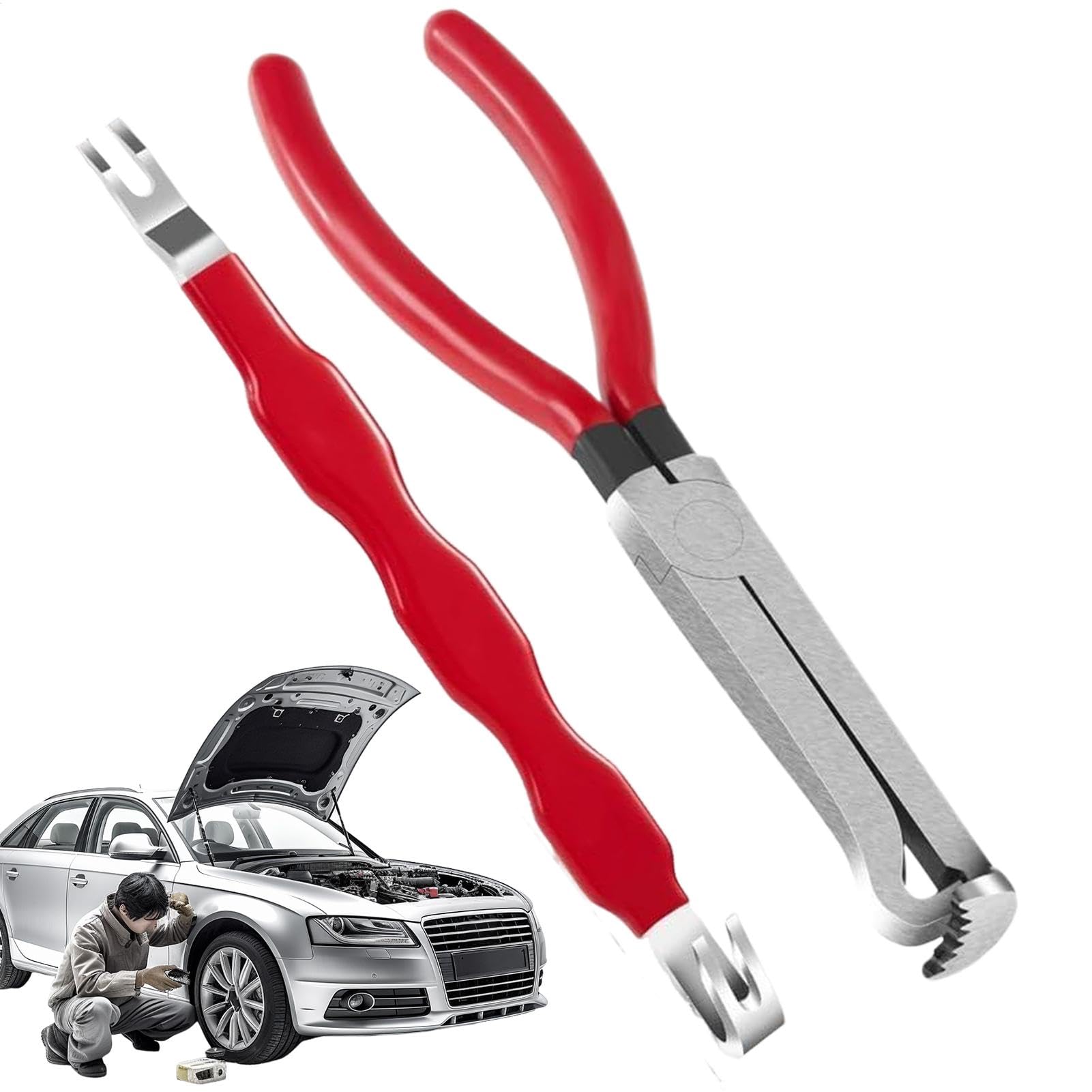 Electrical Disconnect Pliers, Electric Plug Removal Kit, Terminal Connector Separator, Automotive Disconnect Tools, Ideal for RV, Car, Minivan, Pickup, Truck Maintenance, 9.06x2.36x0.79in