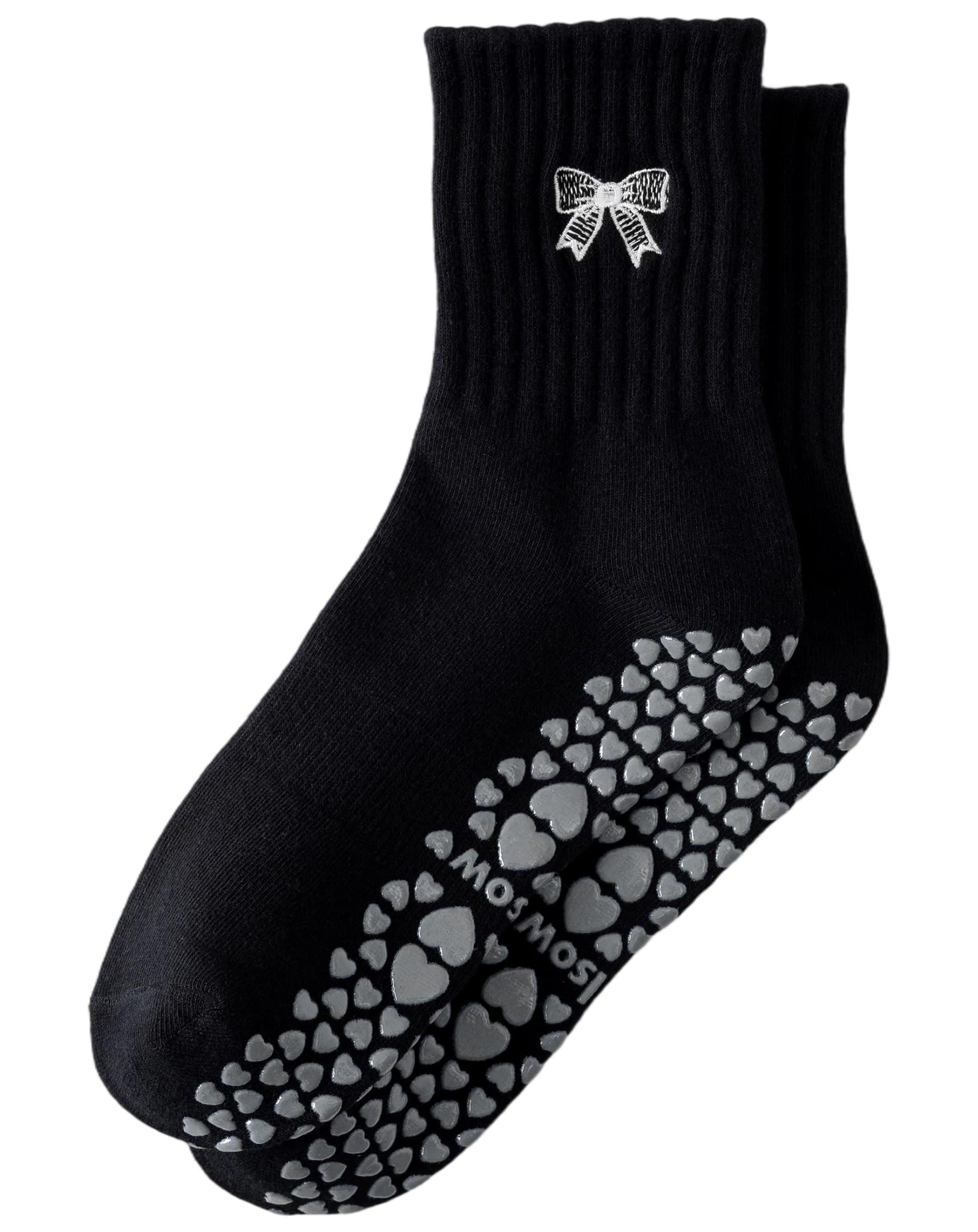 Yawlsow Pilates Stoppersocken für Damen Rutschfeste Yoga Grip Socken | mit Noppen niedlich und bequem für Reformer Ballett Barre Tanz Trampolin Krankenhaus Fitness Zuhause Atmungsaktiv