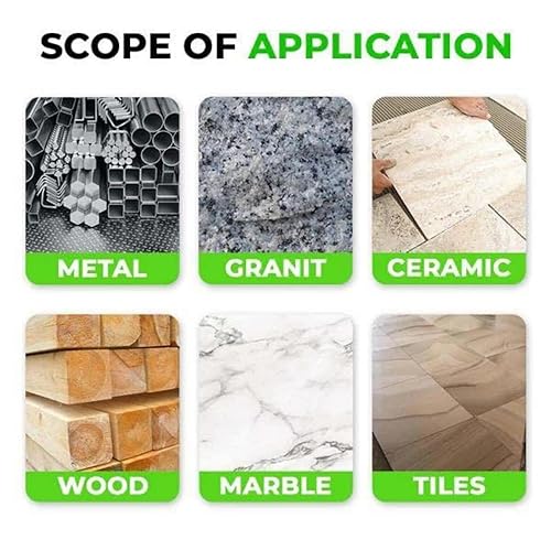 Miniatura 5 de Disco indestructible para molinillo  5 discos de corte de vidrio de 78 pulgadas y 58 pulgadas, sierra de vidrio de 4 pulgadas, hoja de sierra