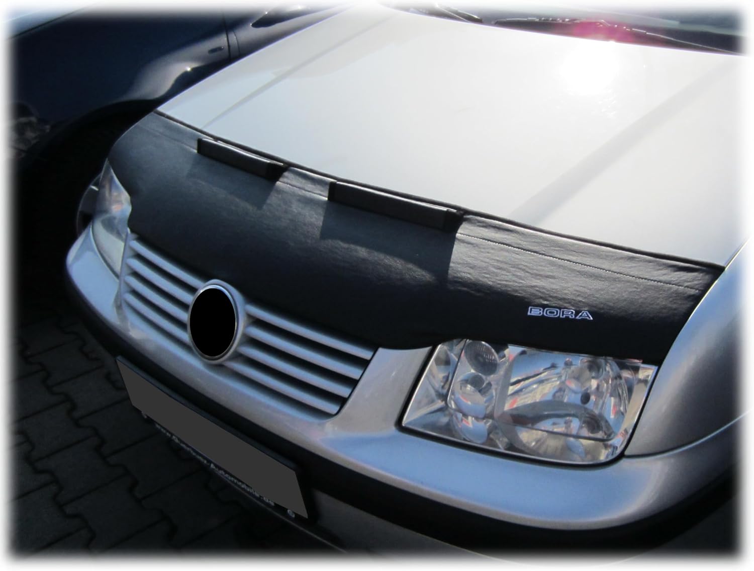 AB-00571 Hood Bra Front End Nose Mask Compatible with VW Volkswagen Bora Jetta 4 mk4 IV Bonnet Bra STONEGUARD Protector Tuning
