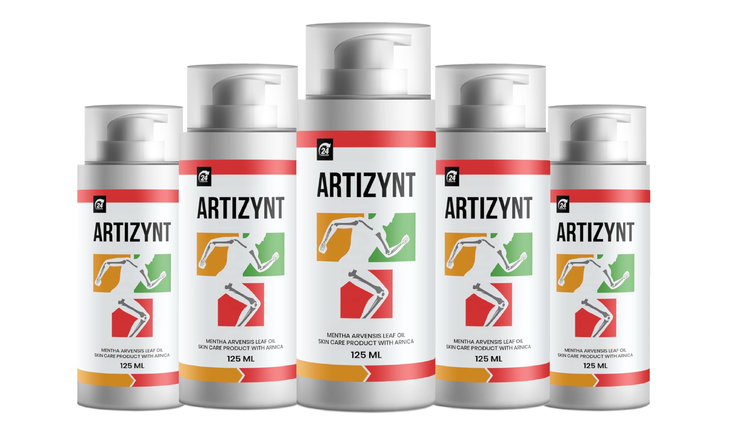 Crema per la cura della pelle con olio di foglie di Mentha Arvensis e arnica, 125 ml (3+2 gratis)