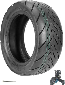 90/65-6.5 11 Inch Electric Scooter Vacuum Tire Tubeless Road Tyre 90mm Wide Tread for Dualtron Ultra Thunder Zero 11X Speedual Plus Sealup High-Speed E-Scooter