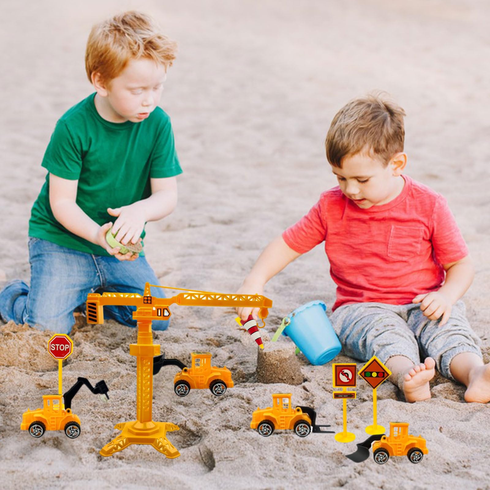 11 Pièces Decoration Gateau Chantier, Decoration Gateau