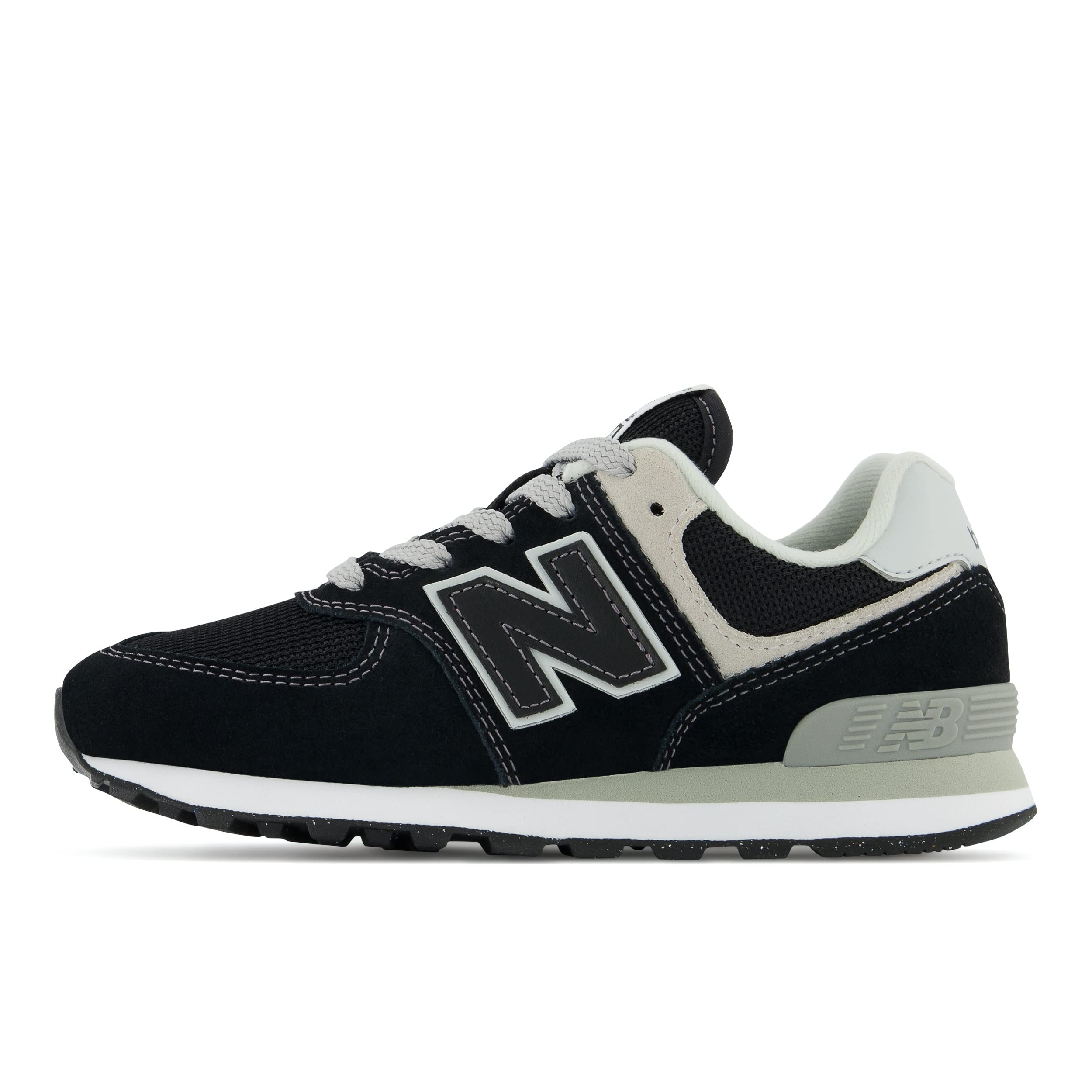 New Balance 574, Zapatillas Hombre, Negro, 34.5 EU