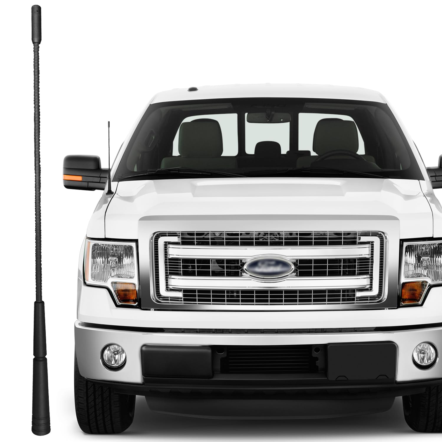 Photo 1 of 13 Inch Antenna Replacement for Ford F150, F250, F350, Raptor, Bronco