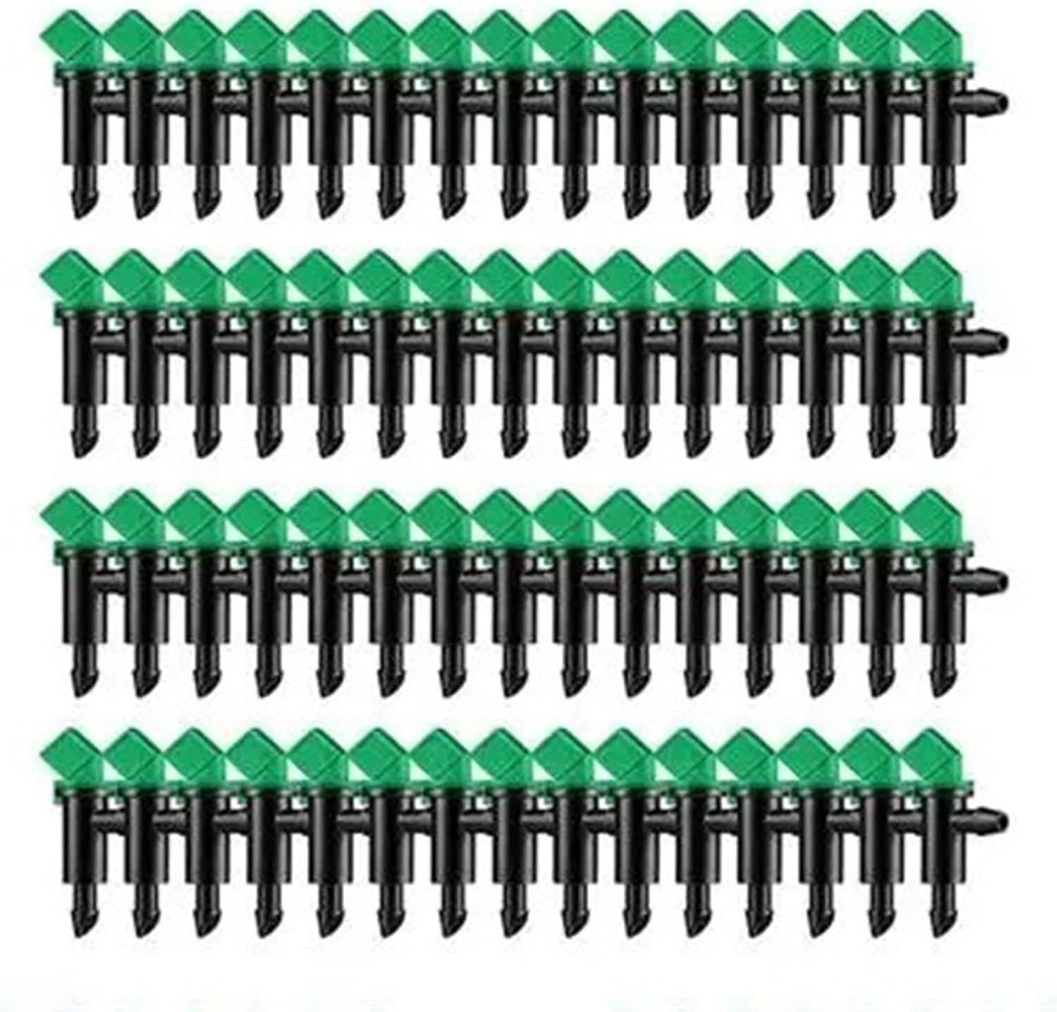 Drip Emitter 180 Pieces 4GPH Removable Drip Sprinkler Irrigation Emitter Garden Flag Dripper, for Trees and Shrubs